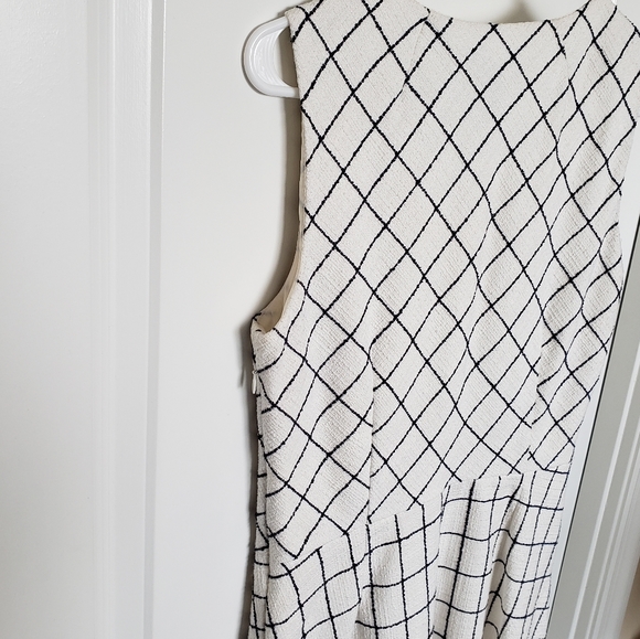 (Tall) J.Crew A-Line Windowpane Tweed Dress - Picture 13 of 15